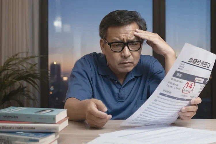 42岁空腹血糖14点5是怎么回事(图1)