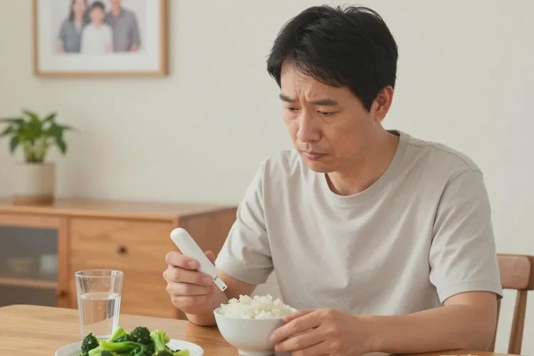 35岁晚餐血糖16.7是怎么回事(图1)