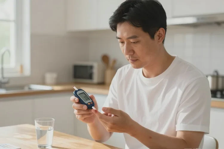 35岁晚餐血糖20.8是怎么回事(图1)