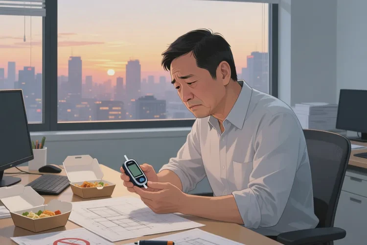 35岁中餐血糖15.8是怎么回事(图1)