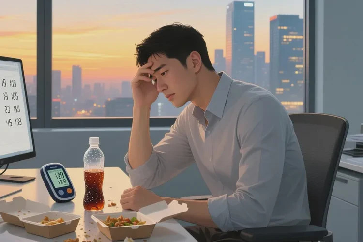 35岁中餐血糖23.8是怎么回事(图1)