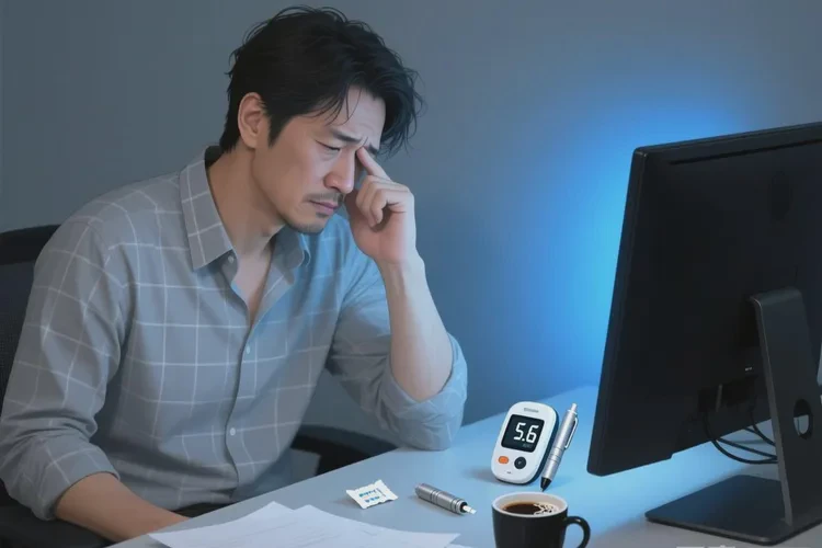 35岁晚餐血糖5.4是怎么回事(图2)