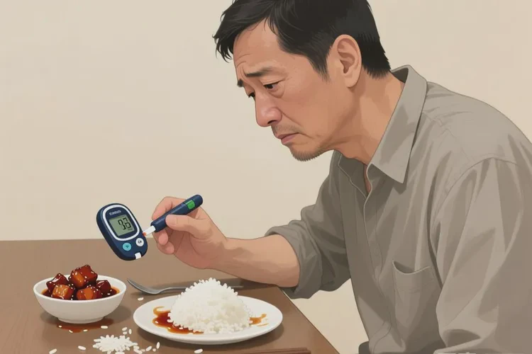 35岁晚餐血糖23.6是怎么回事(图1)