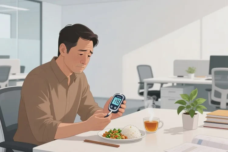 35岁中餐血糖15点2是怎么回事(图1)