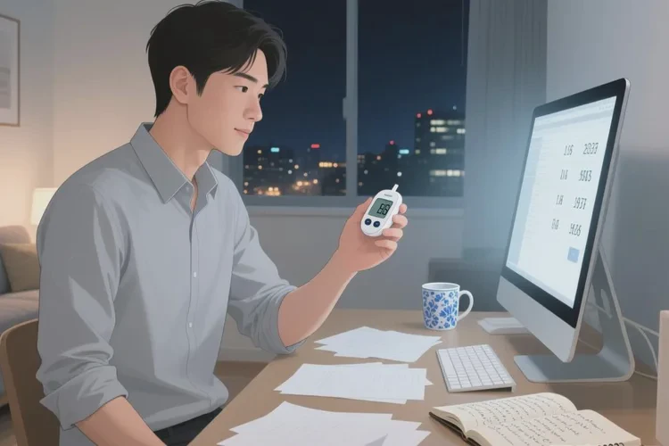 35岁早上空腹血糖26.8是怎么回事(图1)