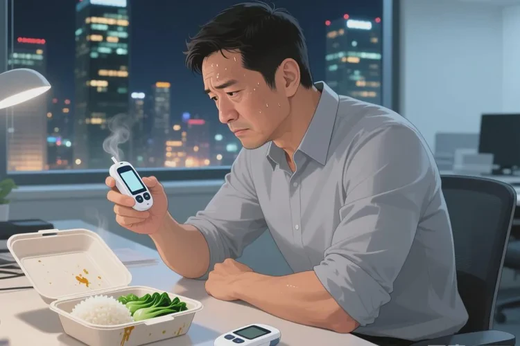 35岁晚餐血糖20点3是怎么回事(图1)