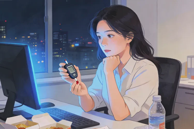 34岁睡前血糖6.7是怎么回事(图1)