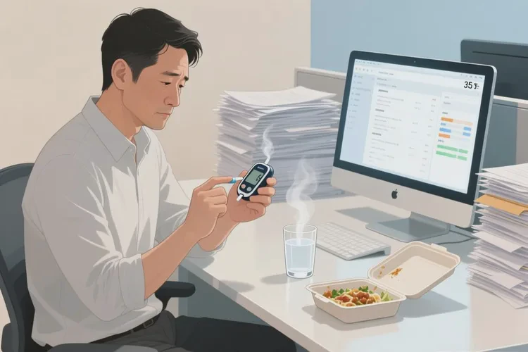 35歲中午血糖17.1是怎么回事(圖1)