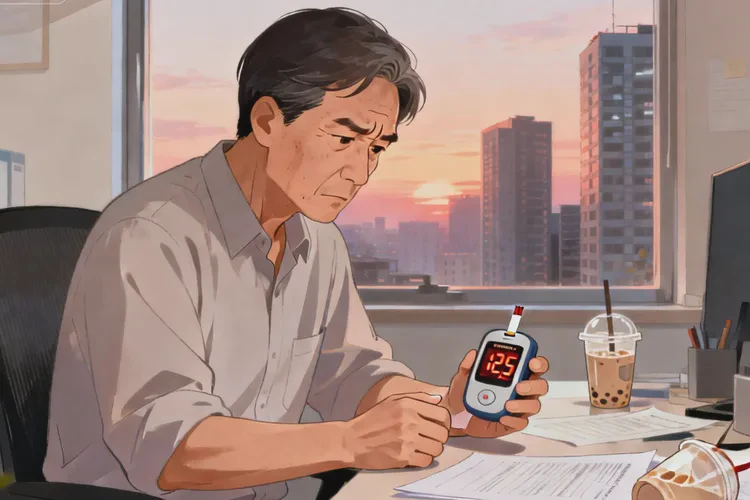 35岁中餐血糖12.5是怎么回事(图1)