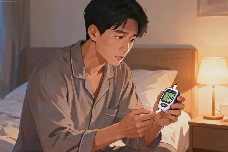 34岁睡前血糖7点9是怎么回事(图1)