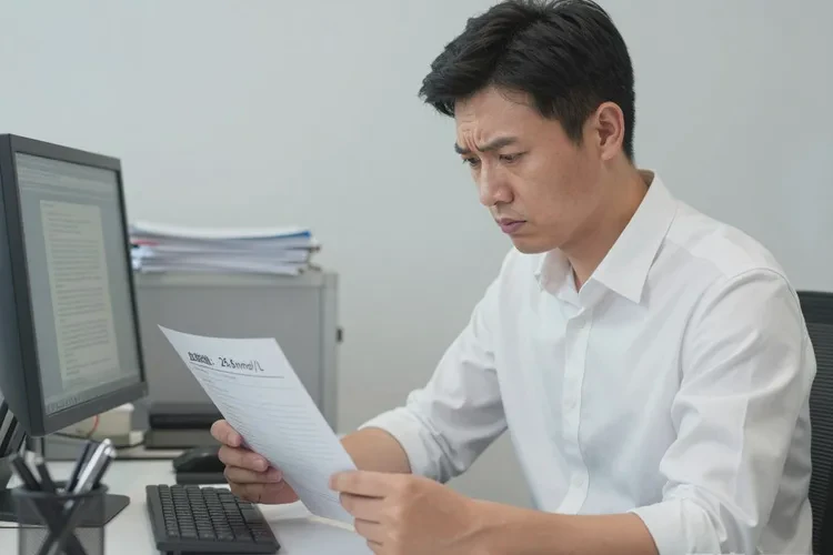 35岁中餐血糖26.6是怎么回事(图1)