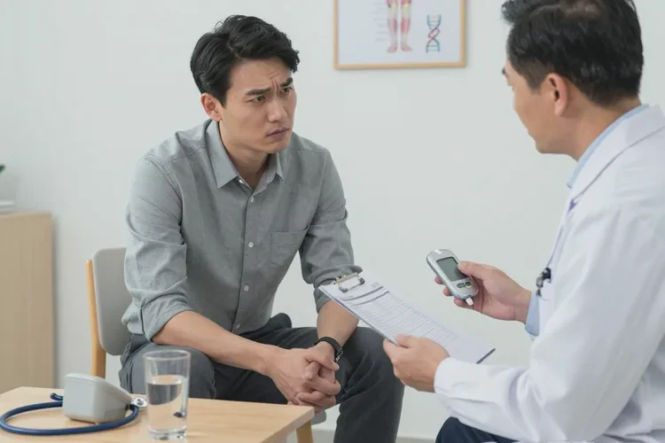 35岁空腹血糖30.8是怎么回事(图1)