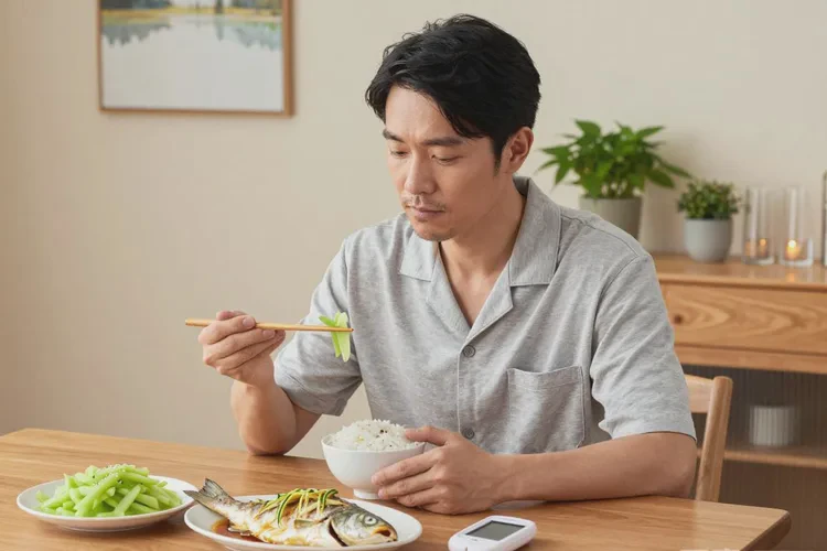 35岁晚餐血糖10.4是怎么回事(图1)