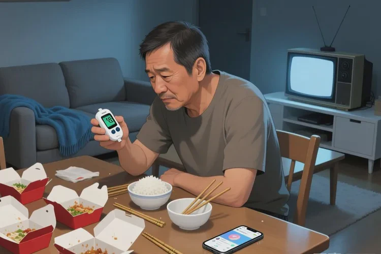 35岁晚餐血糖16点4是怎么回事(图1)