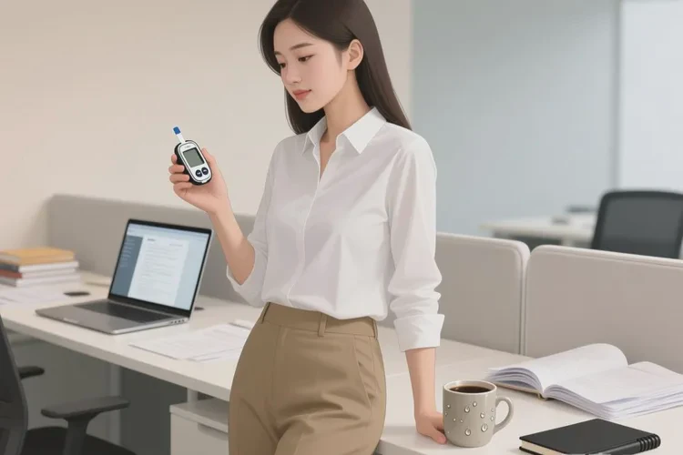 35岁晚餐血糖8.2是怎么回事(图2)