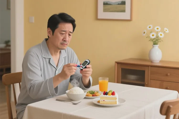 35岁晚餐血糖28.2是怎么回事(图1)