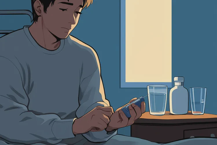 41岁睡前血糖24.7是怎么回事(图1)