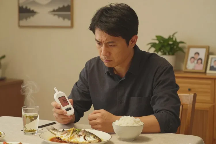 35岁晚餐血糖13.7是怎么回事(图1)