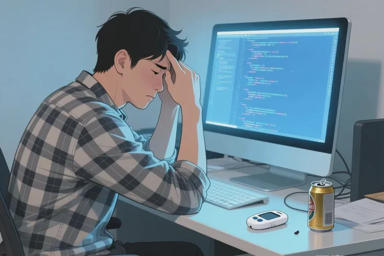 35岁晚餐血糖24.9是怎么回事(图2)