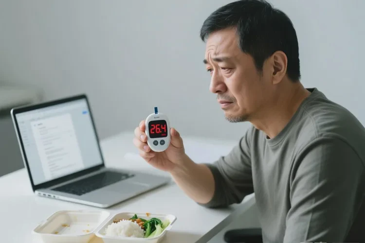 35岁中餐血糖26.4是怎么回事(图1)
