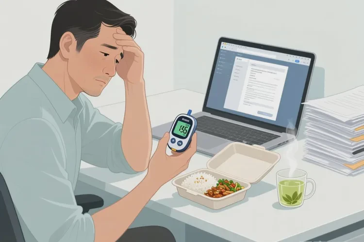 35岁中午血糖12.9是怎么回事(图1)