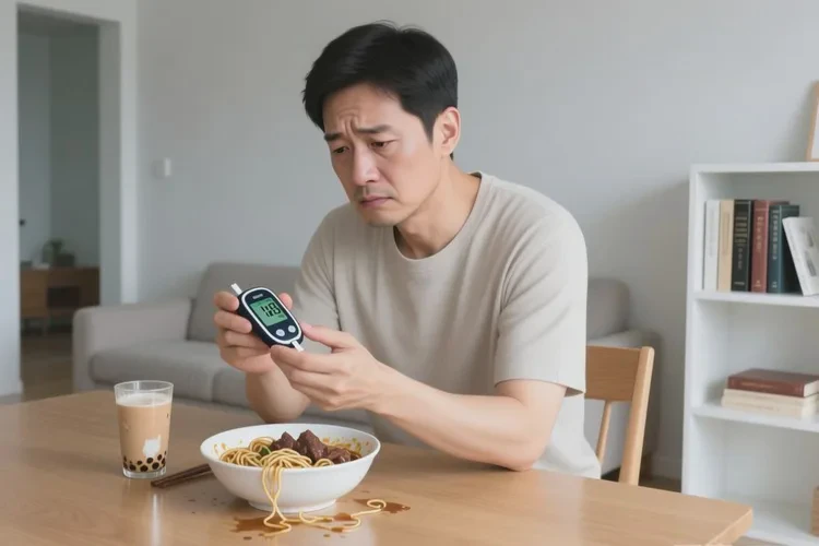 35岁晚餐血糖9.0是怎么回事(图1)