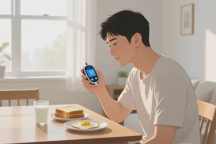 35岁早餐血糖4.3是怎么回事(图1)