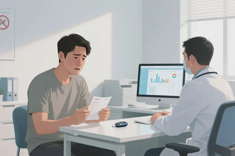 35岁早上空腹血糖12点9是怎么回事(图1)