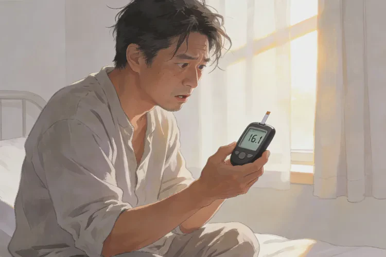 35岁空腹血糖16点1是怎么回事(图1)