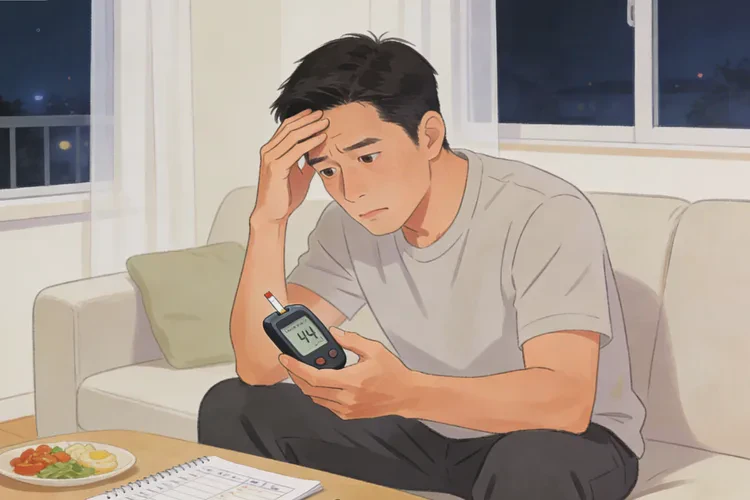 34岁睡前血糖8点6是怎么回事(图1)