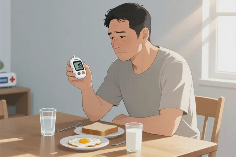 35岁早餐血糖3.7是怎么回事(图1)