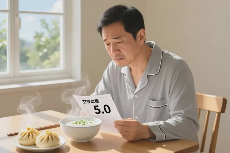 35岁早餐血糖5.0是怎么回事(图1)