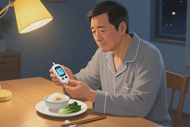 35岁晚餐血糖27.9是怎么回事(图1)