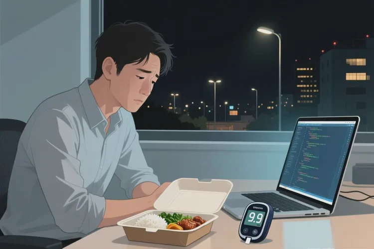 35岁早餐血糖9点9是怎么回事(图1)