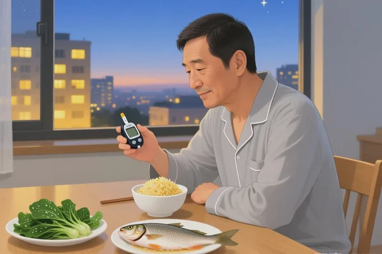 35岁晚餐血糖7.7是怎么回事(图1)