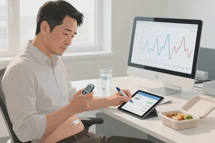 35岁晚餐血糖23.5是怎么回事(图1)