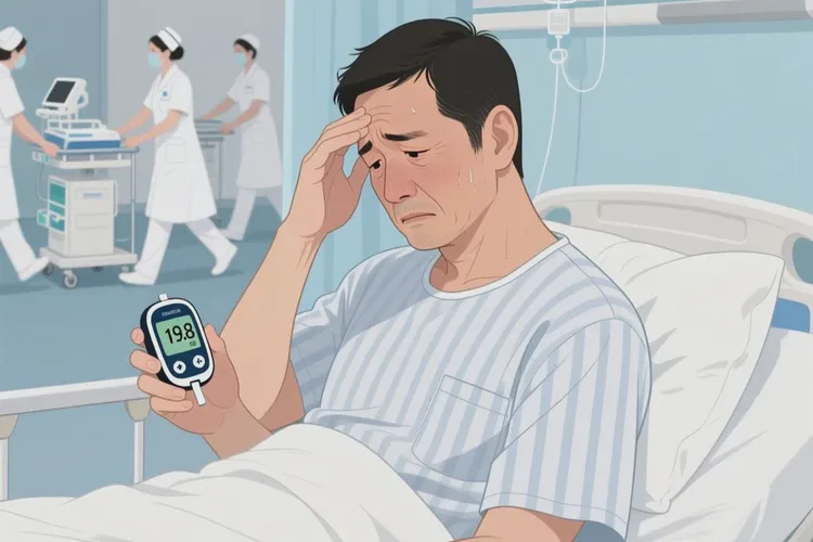 35岁早上空腹血糖19.8是怎么回事(图1)