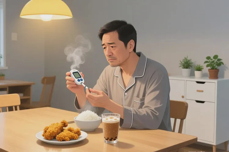 35岁晚餐血糖16.0是怎么回事(图1)