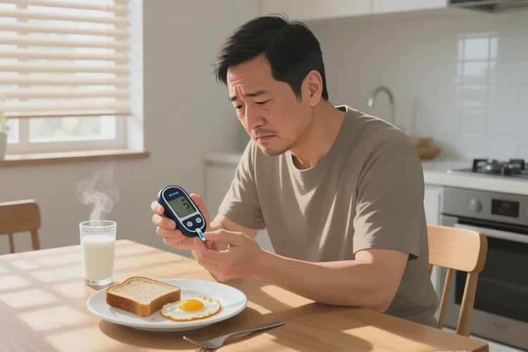 35岁早餐血糖20.1是怎么回事(图1)