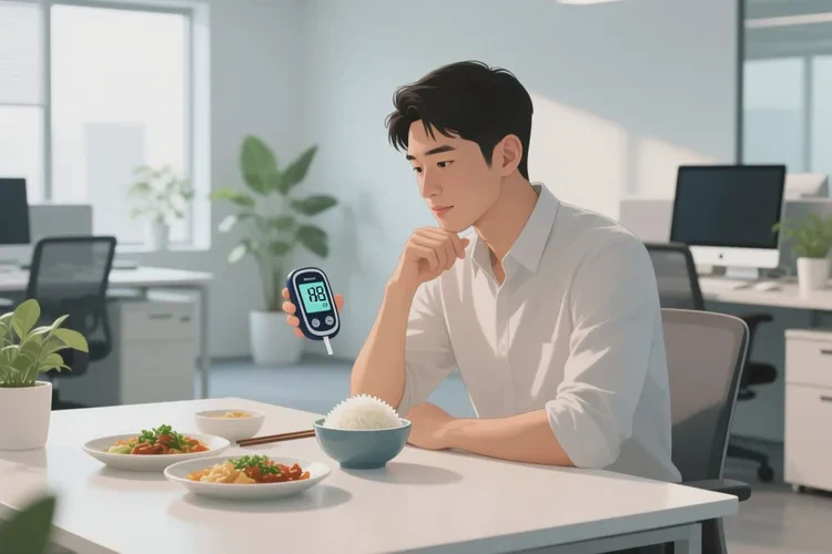 35岁中餐血糖9.5是怎么回事(图1)