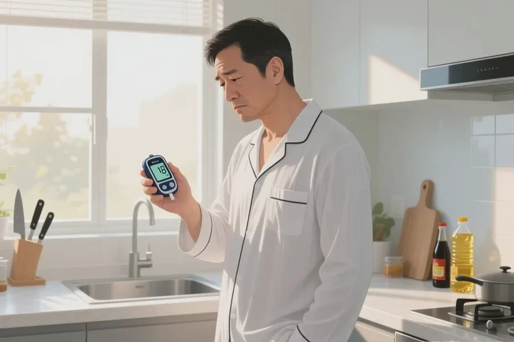 35岁早上空腹血糖13点8是怎么回事(图1)