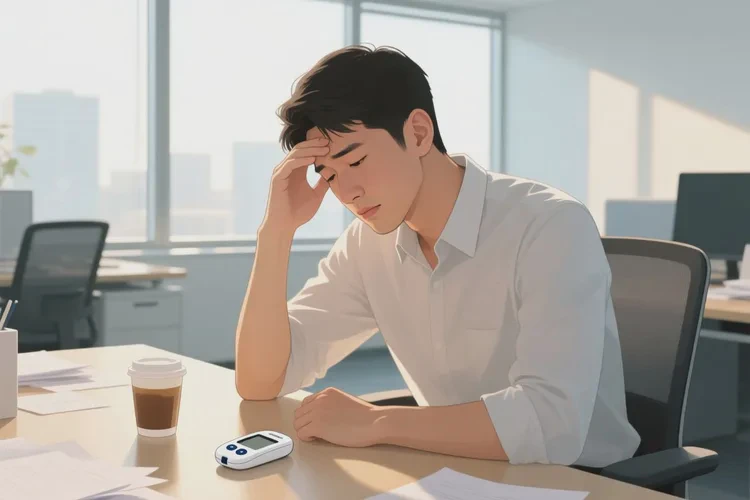 35岁中午血糖3.9是怎么回事(图1)