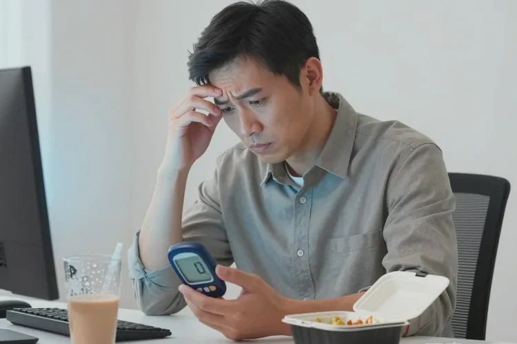 35岁中午血糖13.1是怎么回事(图1)