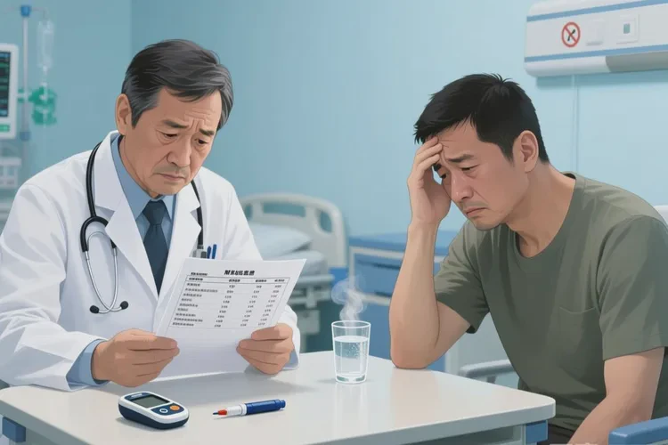 35歲早上空腹血糖27.8是怎么回事(圖2)