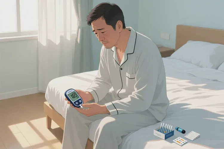 35岁早上空腹血糖18点4是怎么回事(图1)