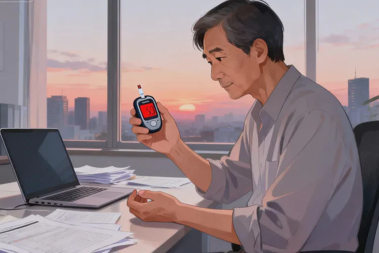 35岁中餐血糖13.3是怎么回事(图1)