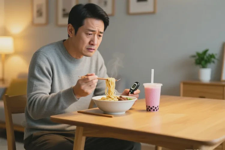 35岁晚餐血糖27.8是怎么回事(图1)