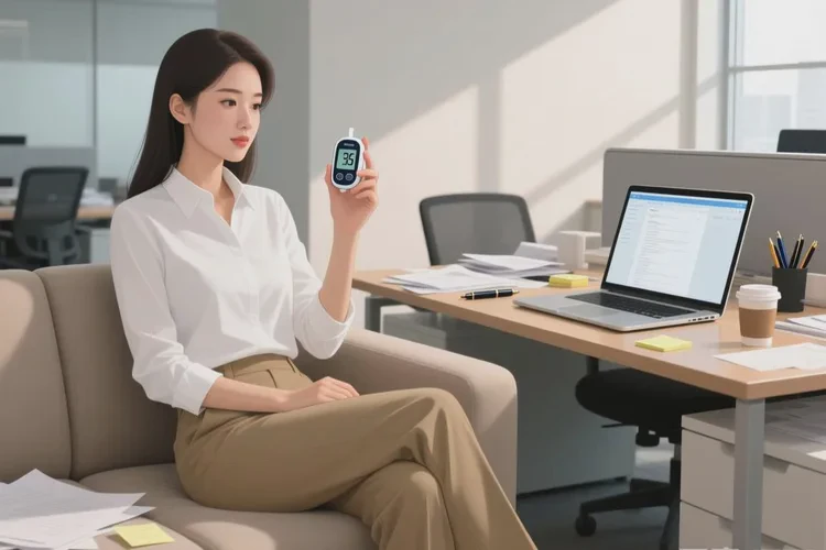 35岁晚餐血糖13.5是怎么回事(图2)