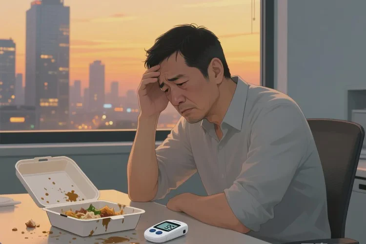 35岁中餐血糖17点4是怎么回事(图1)