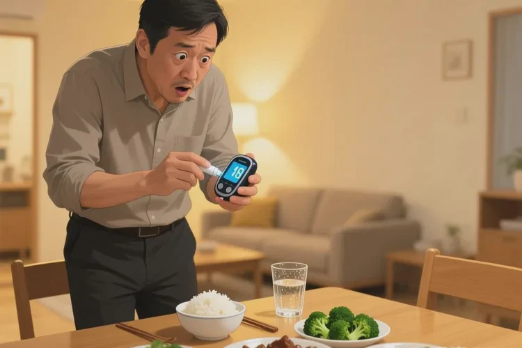 35岁晚餐血糖22.5是怎么回事(图1)